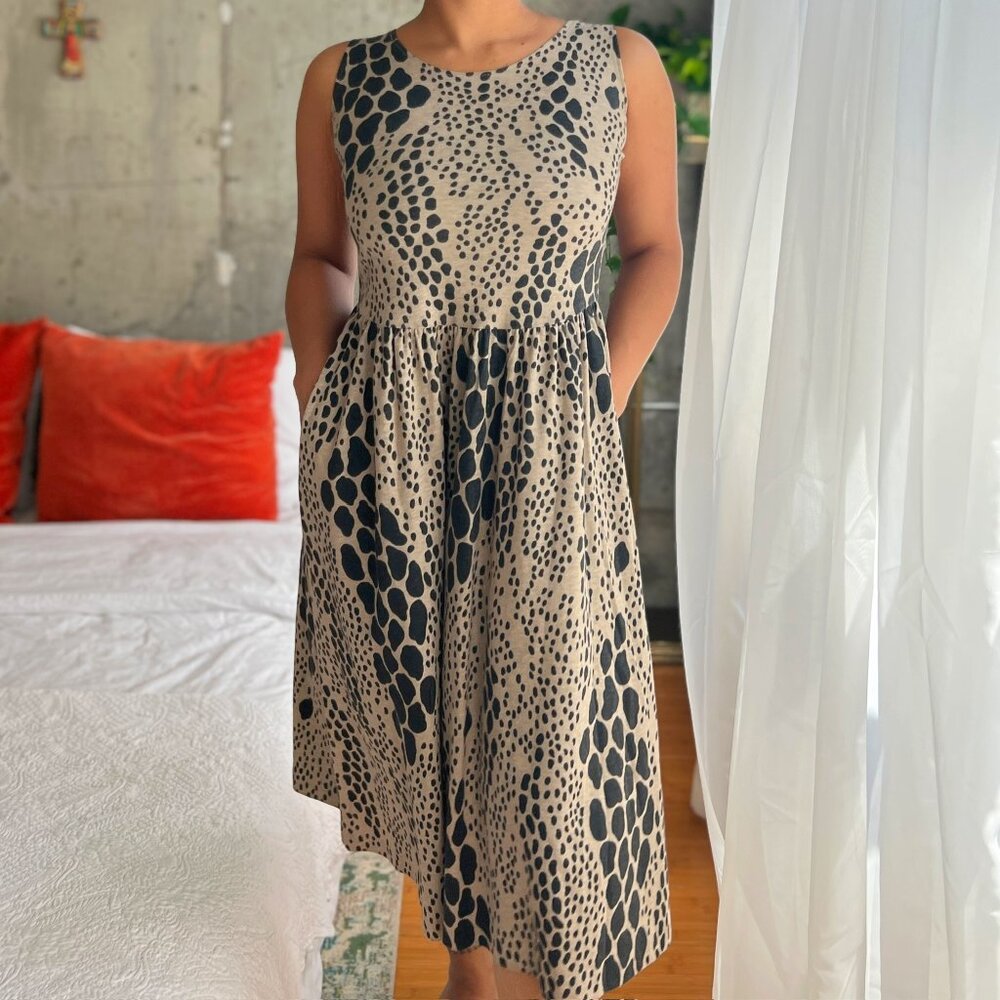 women's spotted dress